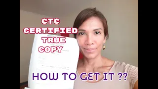 CERTIFIED TRUE COPY NG PROPERTY TITLE - HOW TO GET IT