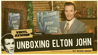 Unboxing Elton John "Madman Across The Water" 50th Anniversary 4LP box set