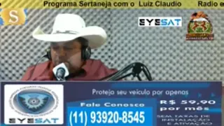 Luiz Cláudio homenagem a dupla Pantaneiro e Claudinho