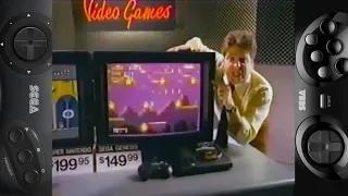 SNES VS Genesis "Brand-new 16 Bit" (Sega GenesisCommercial) Full HD