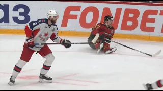 Loktionov delivers dirty hit on Kostin