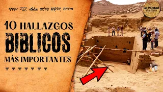 10 DESCUBRIMIENTOS arqueológicos BÍBLICOS MÁS IMPORTANTES de los últimos meses 😱📕