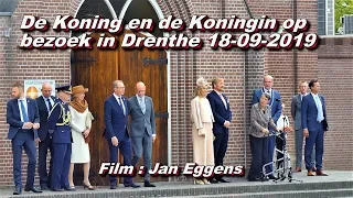 De Koning en de Koningin op bezoek in Drenthe 18 09 2019