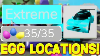 HOW TO GET ALL 35 EXTREME EGG LOCATIONS in BROOKHAVEN RP! EASTER EGG HUNT 2024!