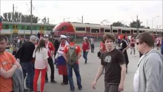 Poland v Russia 12 June 2012 : Before the match at the National Stadium