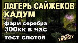 💰 Лагерь Сайжеков (Хадум) - Фарм 300+кк/час серебра в BDO - Black Desert (MMORPG)