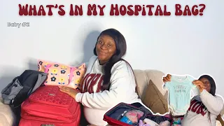 WHAT’S IN MY HOSPITAL BAG? | NIGERIAN HOSPITAL EDITION | 38 WEEKS PREGNANT!