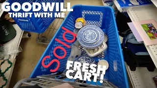 SOLD | GOODWILL FRENZY at The Fresh Cart | Thrift With Me | Reselling