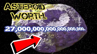 Top 10 Most Valuable Asteroids in the Solar System. #meteor #meteorite