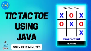 Tic Tac Toe Game using Java Full Project