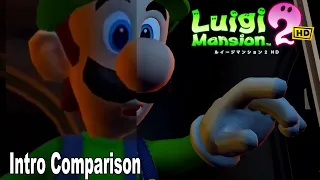 Luigi’s Mansion 2 HD Intro Comparison