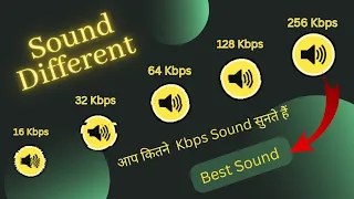 16 vs 32 vs 64 vs 128 vs 256 KBPS MUSIC COMPARISON / SOUND QUALITY DIFFERENCE BETWEEN [2022]