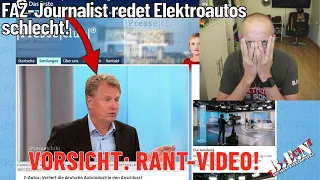 Elektroauto-Bashing: FAZ-Journalist macht im Presseclub Elektromobilität schlecht!