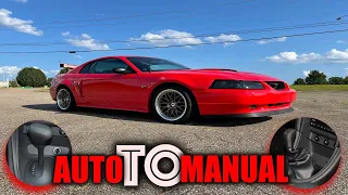 Convert your New Edge from auto to manual trans //START TO FINISH
