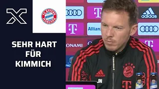 Nagelsmann mit emotionalen Worten über das enge Verhältnis von Kimmich und Lobinger | FC Bayern