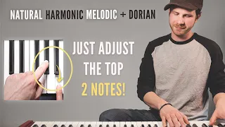 The BEST Way To Find All The Different Minor Scales | Natural, Harmonic, Melodic PLUS Dorian