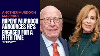 Rupert Murdoch Announces He's Engaged For A Fifth Time To Ann Lesley Smith