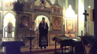 «Стояние Марии Египетской» с пением Великого канона прп. Андрея Критского
