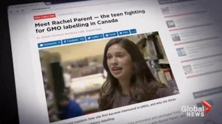 Rachel Parent - teen activist fighting for GMO labeling