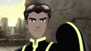 Ben 10/Generator Rex : Heroes United- Upgraded Rex Vs Alpha-Omega