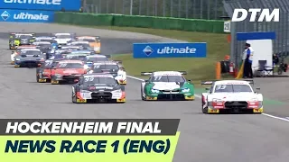 Wittmann & Rast battle until the end - Highlights Race 1 - DTM Hockenheim Final 2019