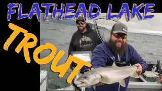 Flathead Lake Trout Fishing! #flatheadlaketroutfishing