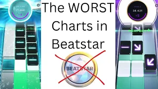 My Top Three Least Favorite Charts in Beatstar (One Per Difficulty)