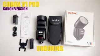 Godox V1 Pro C - Unboxing (NO TALKING)