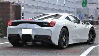 【価格高騰中の458スペチアーレ】大黒PAに続々と集まるスポーツカーやカスタムカーのエンジンサウンド・加速サウンド