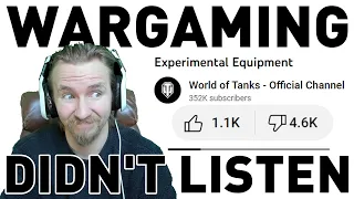 Wargaming didn't listen about Experimental Equipment