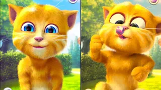 pate pate pu pate pate pu / talking ginger/ talking tom/ yellow cat/ abc song/ cat laughing 😹 😃 😀