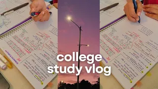 college study vlog | lots of studying and clueless days 💤 note-taking, new semester, uni life