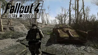 20 Minutes of Ultra Modded Fallout 4 | 4K 60fps No Commentary