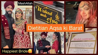 Dietitian Aqsa ki Barat | Dhoodh pelai nahi ki 😅| Khadija Afzal