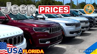 Cars and Prices, цены на Jeep у дилеров в США , Grand Cherokee, Grand Wagoneer, Wagoneer