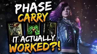 Paragon Phase CARRY - IT ACTUALLY WORKED?!