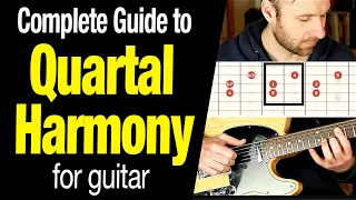 Quartal Harmony - all about quartal chords on guitar