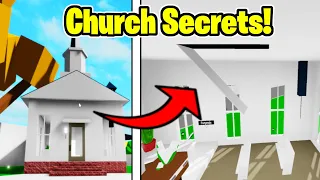 All Secrets Hidden In The Church In Roblox Brookhaven RP