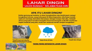 Apa dan Bahaya Lahar Dingin Gunung Berapi