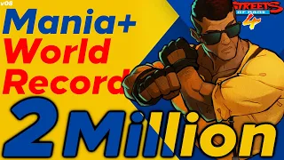 Streets Of Rage 4 Adam Hunter World Record Arcade Mania+ 2 Million score v08