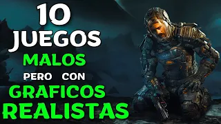 10 JUEGOS MALOS pero con GRAFICOS REALISTAS