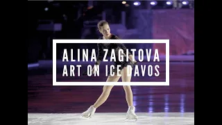 Ice Skating Champion Alina Zagitova Art On Ice Davos Switzerland