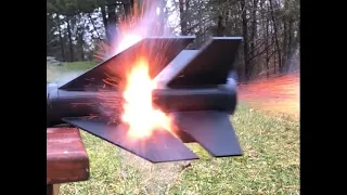 VOBA-5 Static Fire & Staging Test (Including slow motion video)