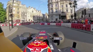 F1 london max verstappen onbroad camera