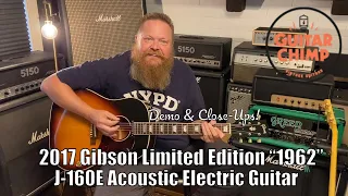 2017 Gibson Limited Edition “1962” J 160E Acoustic