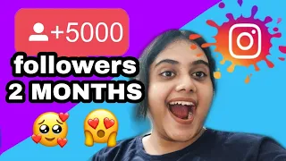 How TO Gain Instagram Followers Organically in 2020 | Grow from 0 to 5000 followers FAST!