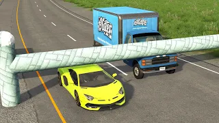 Cars vs Low Pipes ▶️ BeamNG Drive