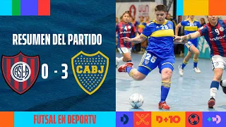 San Lorenzo 0-3 Boca | RESUMEN | Cuartos de final | Copa de Oro Femenina 2023 | #FUTSALenDEPORTV