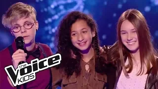 Nawel / Océane / Amandine - "L’encre de tes yeux" | The Voice Kids France 2017 | Battle