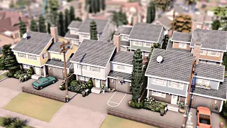 6 MID-CENTURY FAMILY HOMES FOR RENT 🏡 LIMITED PACK ✨ The Sims 4 Speed Build | No CC